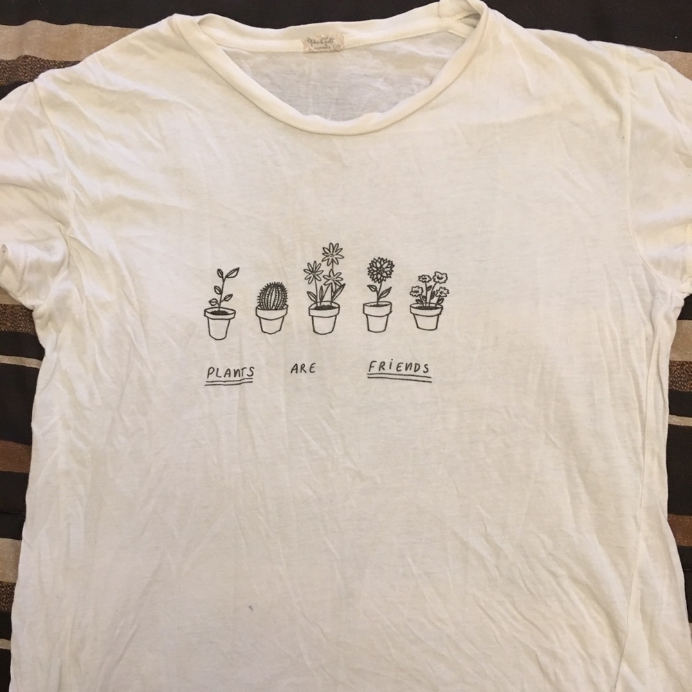 Plants are friends Brandy Melville shirt